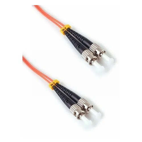 Patch Cord Fibra St A St Duplex Mm 62,5/125 3m Naranja 