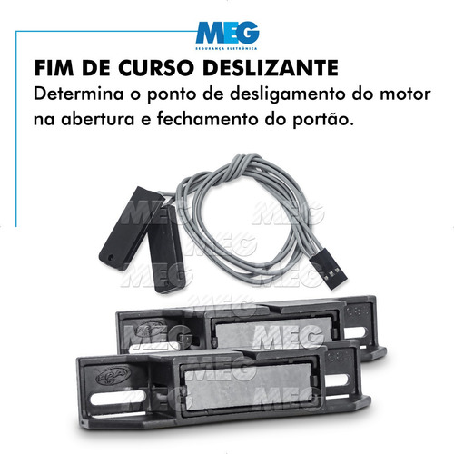 Imagem 7 de 9 de Kit Motor Portão Eletrônico Ppa Dz Rio 500 Jetflex Rápido 4s