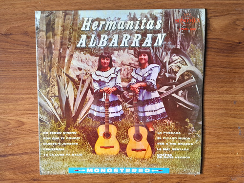 Hermanitas Albarran.  No Tengo Dinero.  Disco Lp Sono-mex 