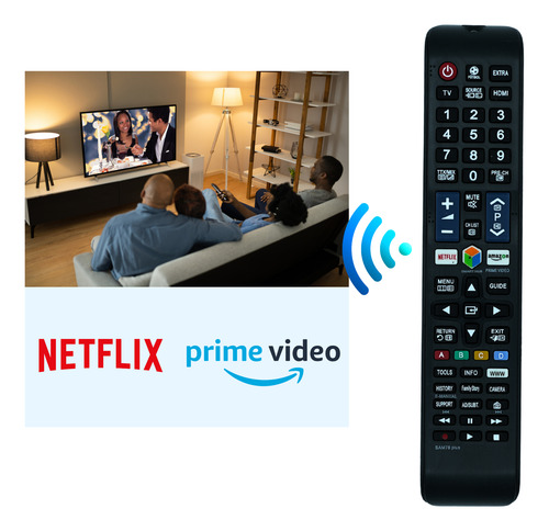 Control Remoto Compatible Con Samsung Smart Tv