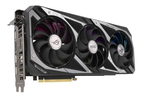 Imagen 4 de 10 de Placa De Video Asus Rtx 3060 Rog Strix Gaming 12gb Oc Nvidia