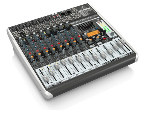 Mezcladora Mixer Behringer Xenyx Qx1222usb + Cable Poder