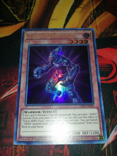 Vision Hero Vyon Yu-gi-oh! Original Konami