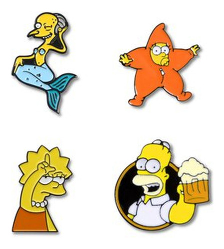 Pines De Metal Simpson Packx4