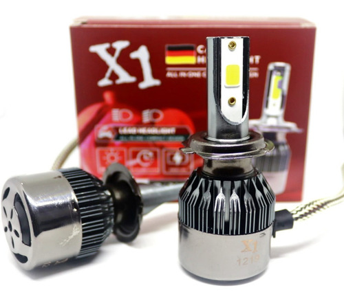 Kit Cree Led Cob C6 H1-h3-h7-h11-9006-h16-h27 12-24v 6000lm X Lamp!!