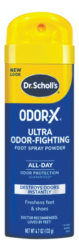 Dr Scholls Polvo En Spray Odorx  Ultra Anti-olor Importado