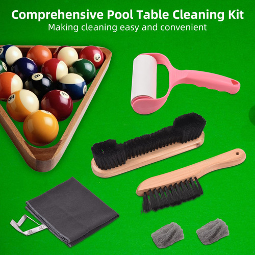 Kit De Limpieza De Mesa De Billar De Primera Calidad Con Cep