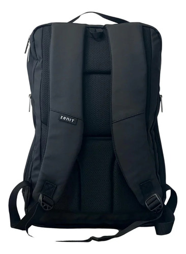 Mochila Alta Gama Modelo Aziel 25 Litros Color Negro Diseño De La Tela Liso