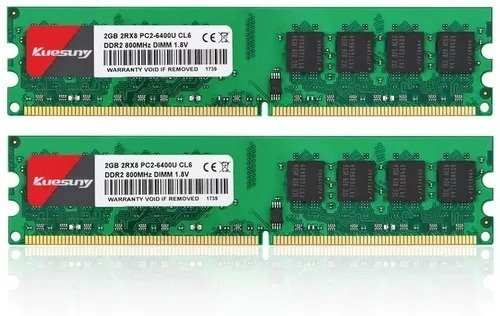 Memoria Ram Pc Escritorio Ddr2 2gb 800mhz Pc2-6400