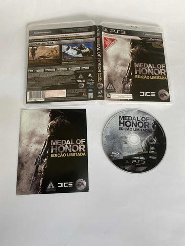 Jogo Para Ps3 Medal Of Honor - Original (mídia Física) (Usado)