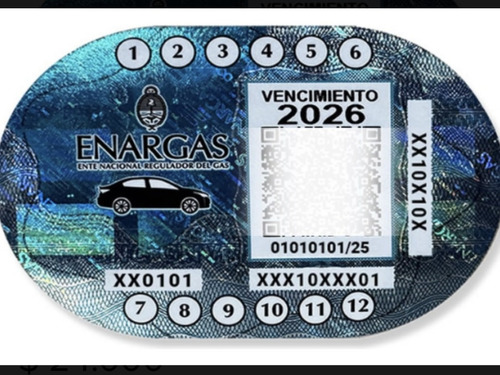 Renovación Anual De Obleas De Gnc