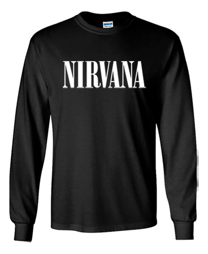 Nirvana Playera Manga Larga D04 B0