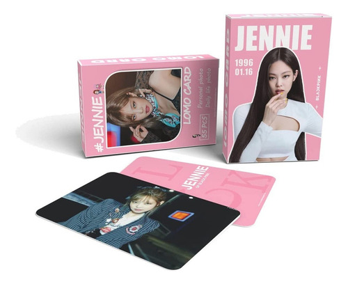 Photocard Kpop Blackpink Jennie 54 Tarjetas Corean Pop