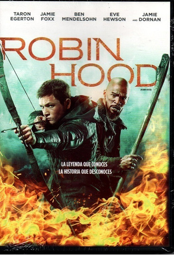 Robin Hood Jamie Fox / Taron Egerton Película Dvd