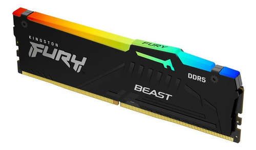 Memoria Ram Kingston Fury Beast Rgb Ddr5 16gb 5600mhz 1x16