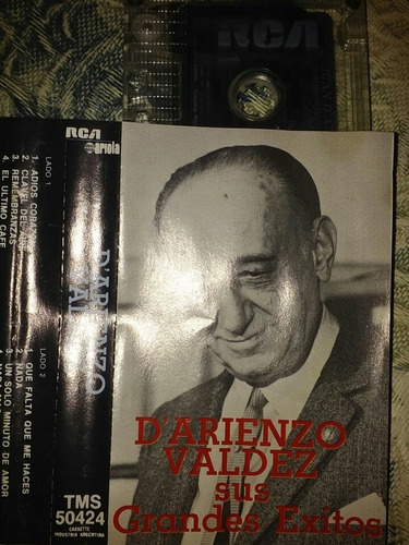 D'arienzo Valdez Sus Grandes Exitos Cassette Original