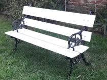 Comprar Bancos De Jardin Estilo Colonial Fundicion Y Madera Dura
