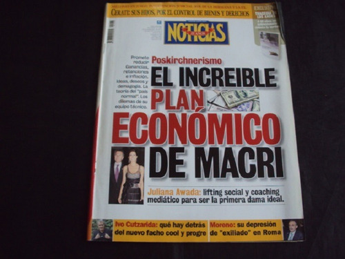 Revista Noticias # 1968 (9/2014) El Plan Economico De Macri