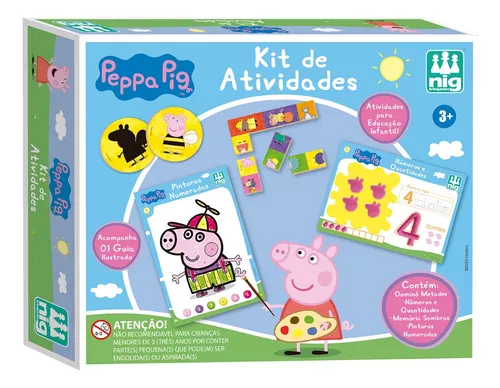 Jogo de Memória da Peppa no Meninas Jogos