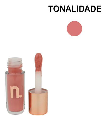 Gloss Instant Glow - Nina Make Up Cor Blessed