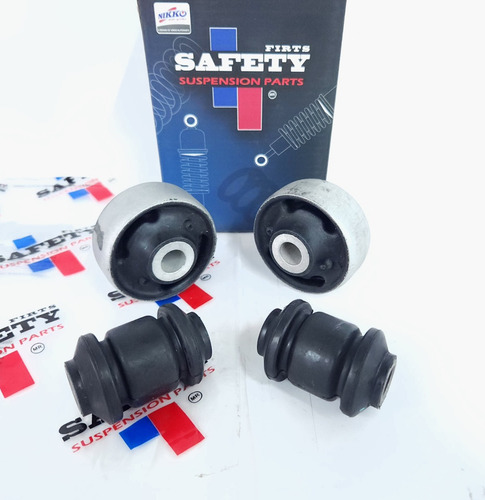 Kit 4 Bujes Horquilla Vento Beetle Gol Polo Jetta A2 A3 A4