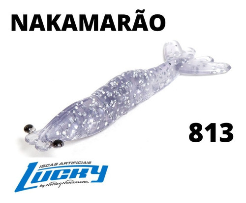  Isca Artificial Nelson Nakamura Nakamarão 9cm Lucky (kit5) Cor Cor 813 - Prata