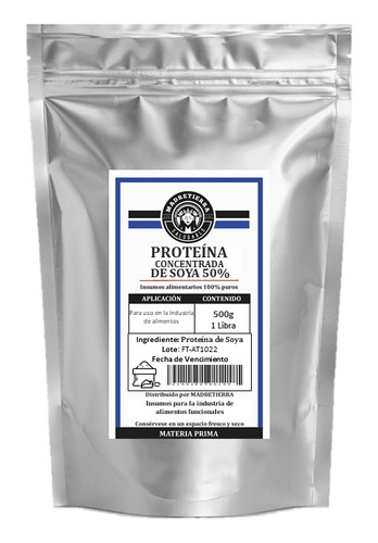 Proteína De Soya X500g Pura - Kg a $38