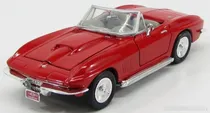 Comprar Chevrolet Corvette 1967 1\u002F24 Motor Max Colec Premiun Rojo