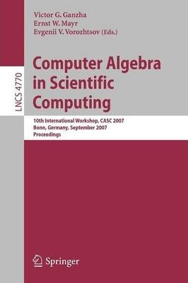 Libro Computer Algebra In Scientific Computing - Victor G...