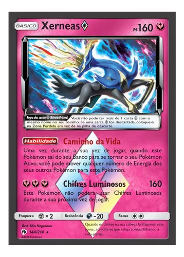 Xerneas Pokémon Lendários Segunda Geração - Tomy em Promoção na