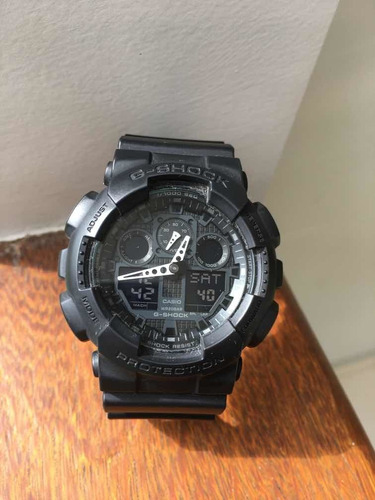 Relógio Casio G-shock Ga-100-1a1dr Preto Original C/ Nf