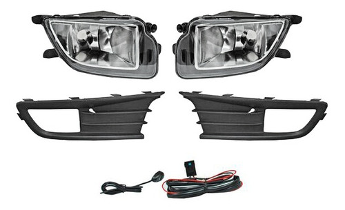 Faro Caminero Izq+der (kit) Volkswagen Gol 2013-16 G6 Hatch