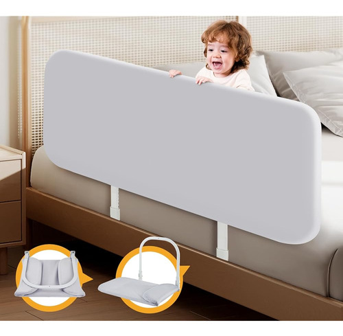 Strenkitech Barandillas Plegables Para Cama Infantil Para Cu