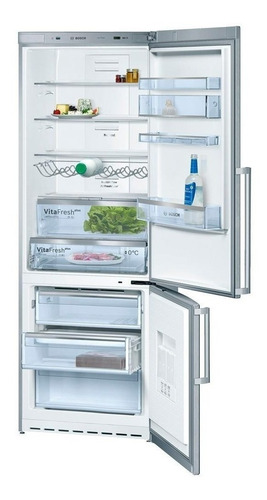 Heladera No Frost Bosch Serie 6 Kgn49ai22 Inox 440 Lts