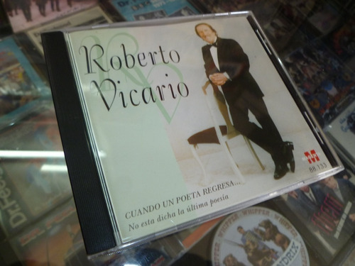 Roberto Vicario - Cuando Un Poeta Regresa Cd Excelente 345 -
