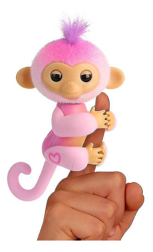 ,, Fingerlings 2023 Interactive Baby Monkey Harmony (rosa)