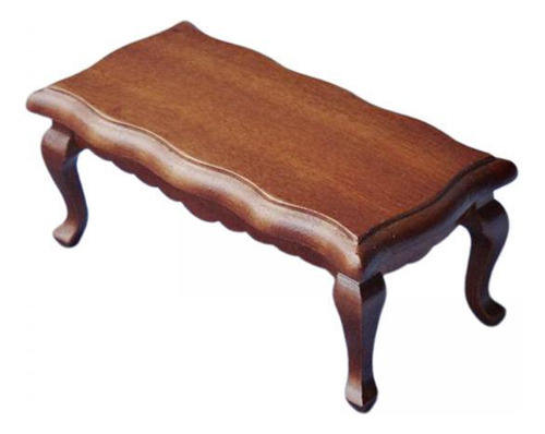 4 :12 Casa De Muñecas De Madera Con Borde Ondulado Estilo 3
