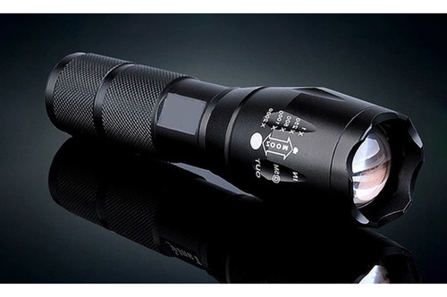 Mini Linterna Portátil Con Zoom Led, Versión De Luz Blanca