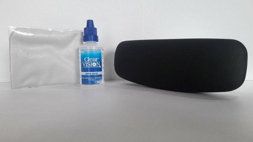 Liquido Para Limpieza De Gafas + Estuche + Paño Microfibra