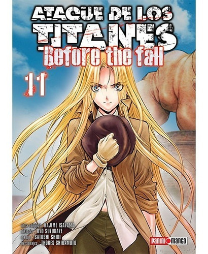 Manga Ataque De Los Titanes Before The Fall Vol. 12 de Ryo Suzukaze Panini Español