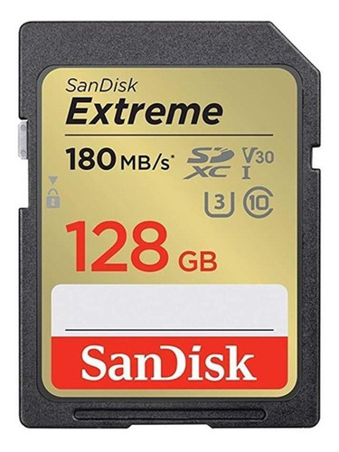 Cartão Sandisk Sdsdxva-128g-ancin Extreme 128gb/180mbs +