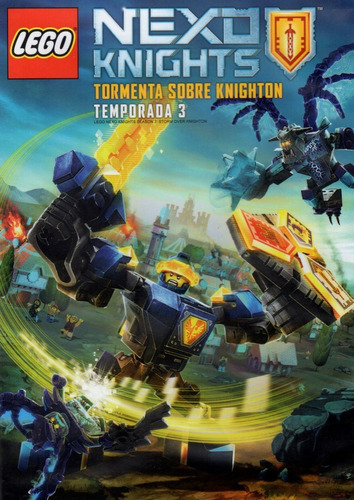  Lego Nexo Knights Tormenta Sobre Knighton Temporada 3 Dvd 