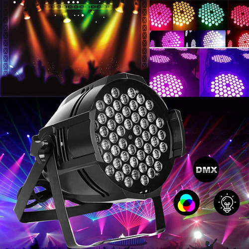 Luces Multicolor Dmx Para Escenarios Se Activa Por El Sonido