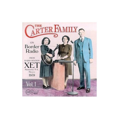 Carter Family On Border Radio 1939 Usa Import Cd Nuevo