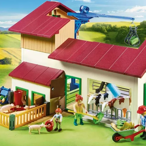 Playmobil Country Granja Con Silo 70132 Canalejas