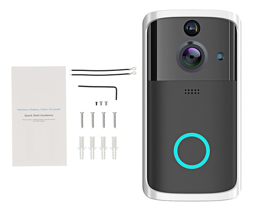 Timbre Inalámbrico Con Vídeo 720p Visual En Tiempo Real Inteom Wi-fi