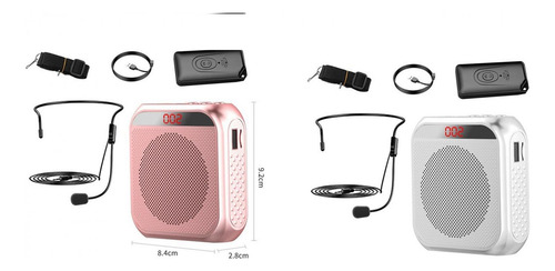 2 Paquetes 2200mah Amplificador De Voz Amplificador De