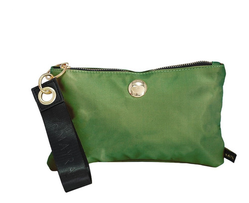 Imagen 7 de 10 de Cartera Clutch Mujer Amayra Dama Estampado Correa