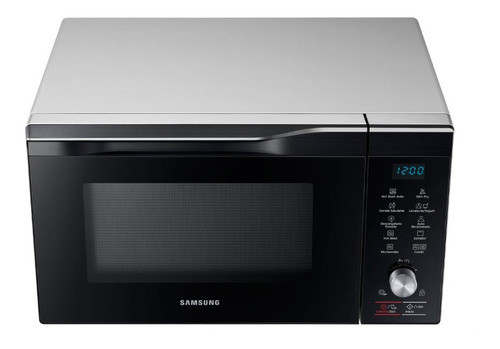 Imagen 6 de 9 de Microondas Samsung Mc32k7055ct 32l Convección Acero Inox P