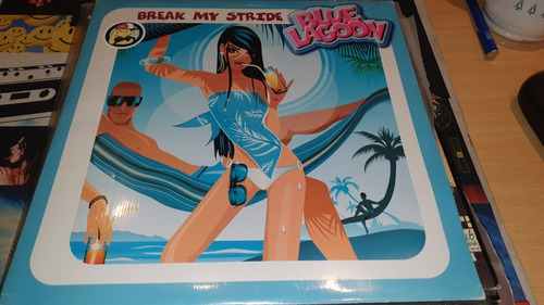 Blue Lagoon Break My Stride Vinilo Maxi Excelente Version 04